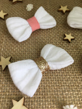 Barrettes blanches cérémonie
