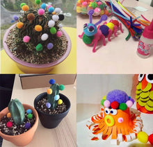 Pompons ateliers créatifs
