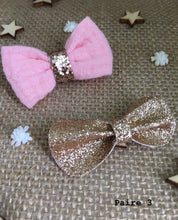 Paire barrettes cérémonie